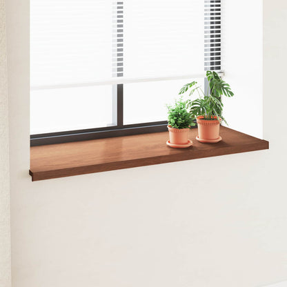 Window Sill Brown wood 120 x 50 x 4.5 cm PVC