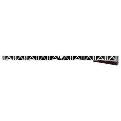 Window Sill Brown wood 120 x 50 x 4.5 cm PVC