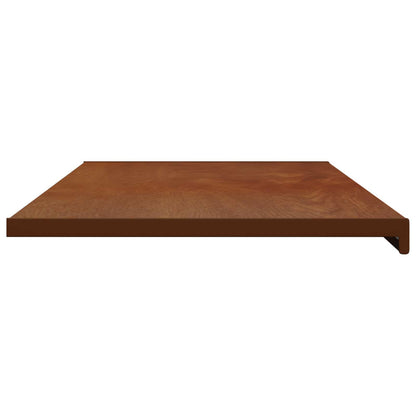 Window Sill Brown wood 120 x 50 x 4.5 cm PVC
