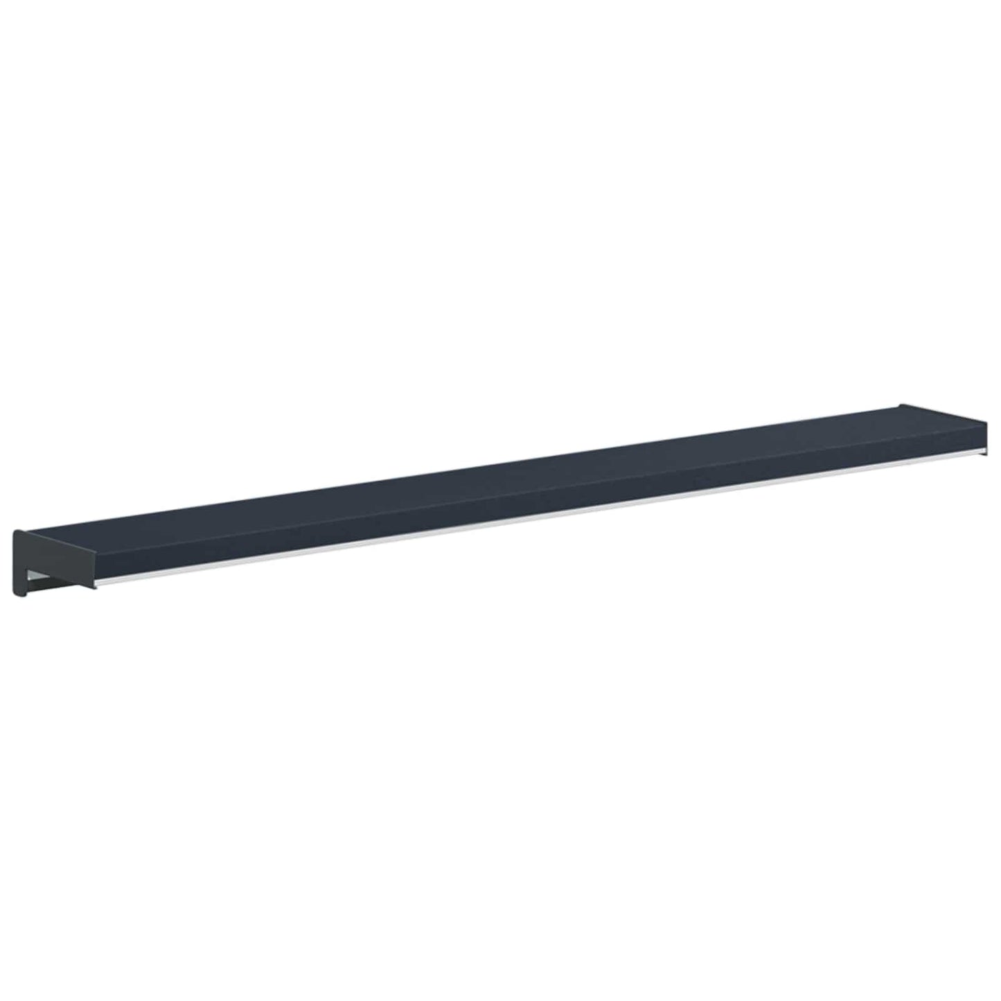 Window Sill Anthracite with wood grain 60 x 15 x 4.5 cm PVC