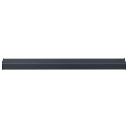 Window Sill Anthracite with wood grain 60 x 15 x 4.5 cm PVC