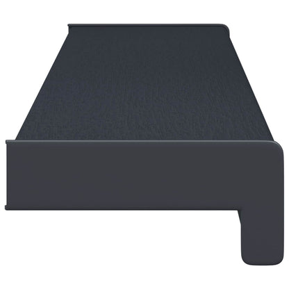 Window Sill Anthracite with wood grain 60 x 15 x 4.5 cm PVC