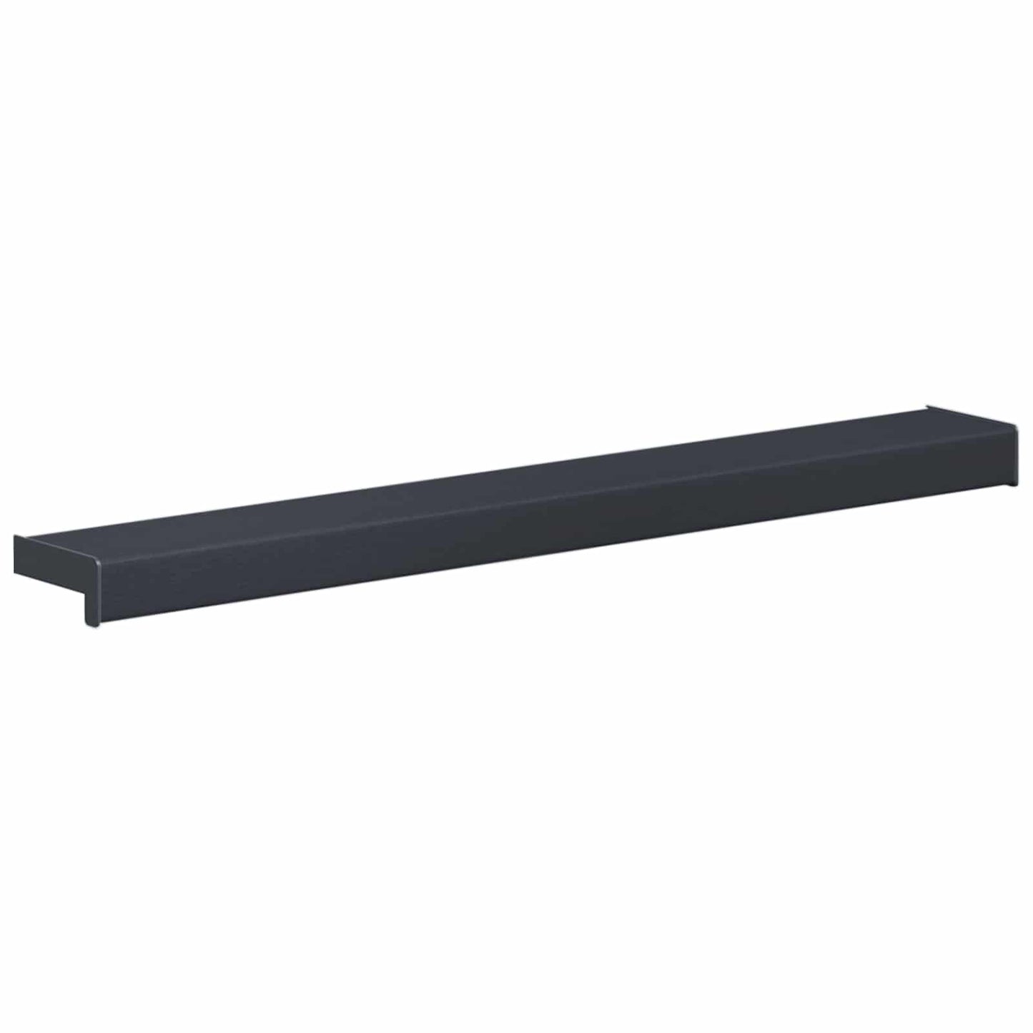 Window Sill Anthracite with wood grain 80 x 15 x 4.5 cm PVC