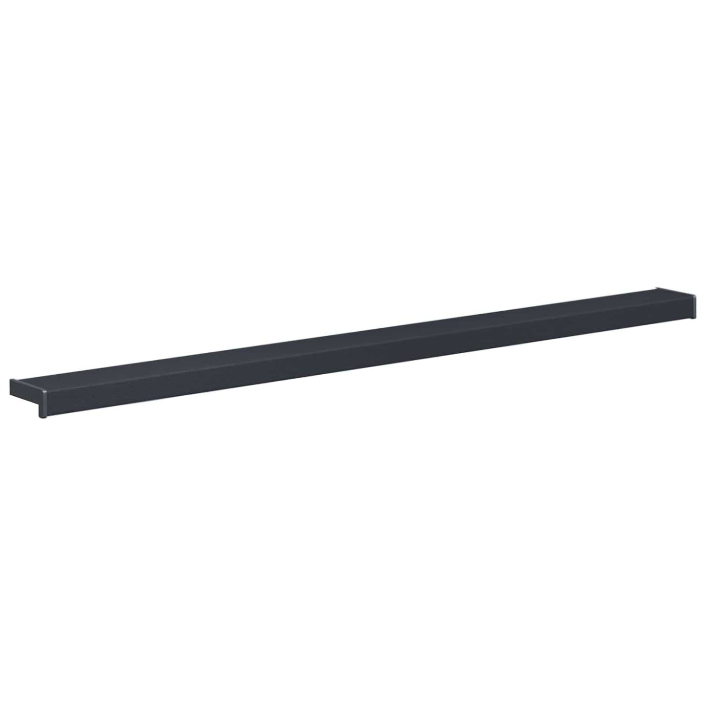 Window Sill Anthracite with wood grain 140 x 15 x 4.5 cm PVC
