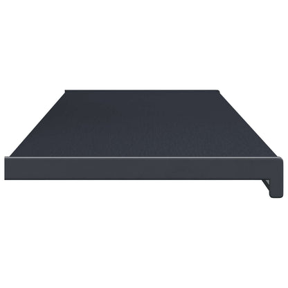 Window Sill Anthracite with wood grain 160 x 20 x 4.5 cm PVC