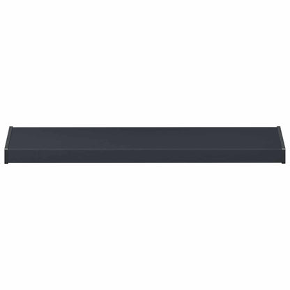 Window Sill Anthracite with wood grain 80 x 25 x 4.5 cm PVC