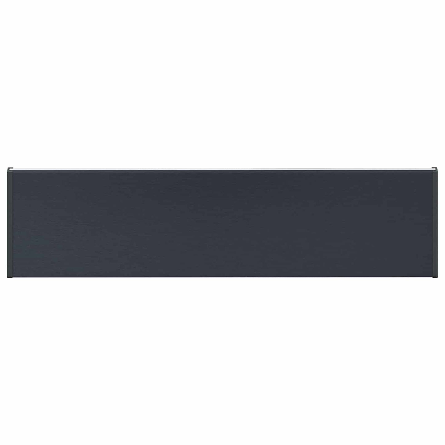 Window Sill Anthracite with wood grain 100 x 25 x 4.5 cm PVC
