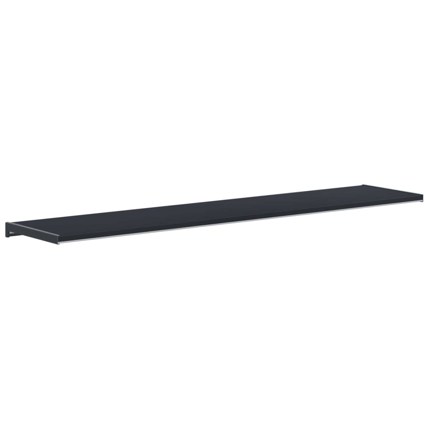 Window Sill Anthracite with wood grain 120 x 25 x 4.5 cm PVC