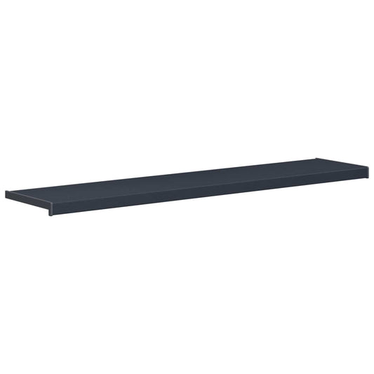 Window Sill Anthracite with wood grain 140 x 30 x 4.5 cm PVC