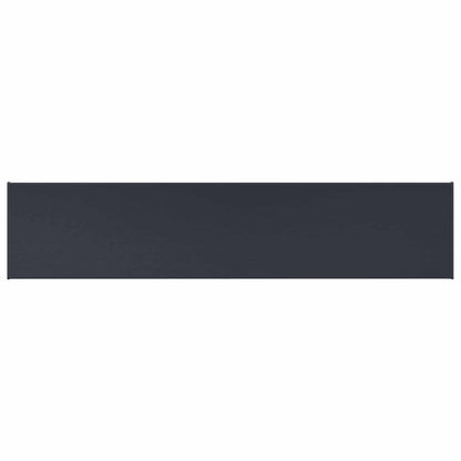 Window Sill Anthracite with wood grain 140 x 30 x 4.5 cm PVC