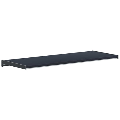 Window Sill Anthracite with wood grain 60 x 35 x 4.5 cm PVC