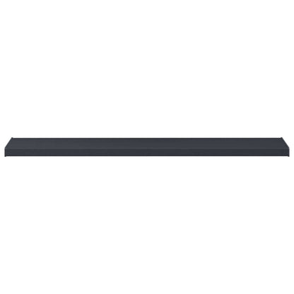Window Sill Anthracite with wood grain 140 x 35 x 4.5 cm PVC