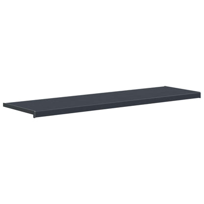 Window Sill Anthracite with wood grain 140 x 40 x 4.5 cm PVC