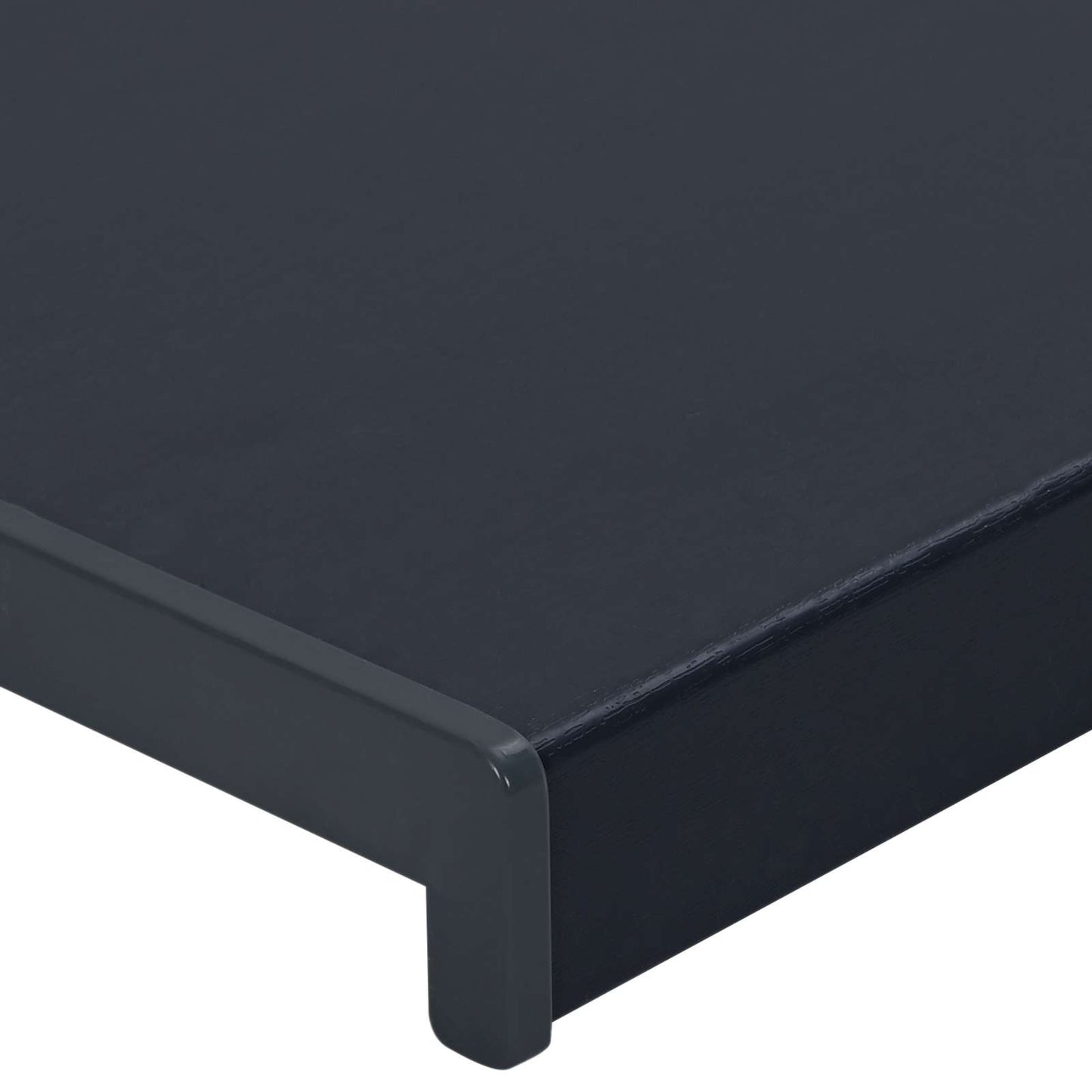 Window Sill Anthracite with wood grain 140 x 45 x 4.5 cm PVC