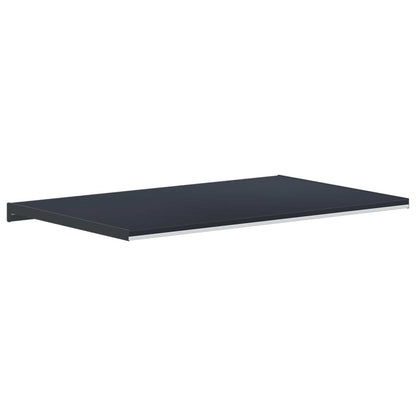 Window Sill Anthracite with wood grain 60 x 50 x 4.5 cm PVC