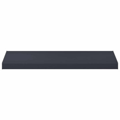 Window Sill Anthracite with wood grain 60 x 50 x 4.5 cm PVC