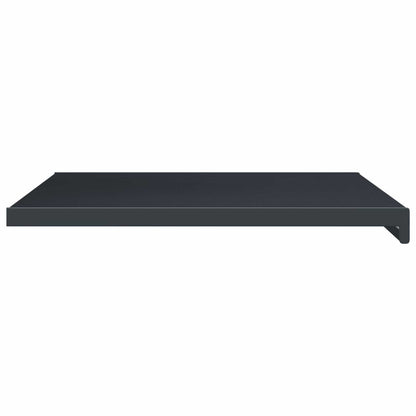Window Sill Anthracite with wood grain 60 x 50 x 4.5 cm PVC