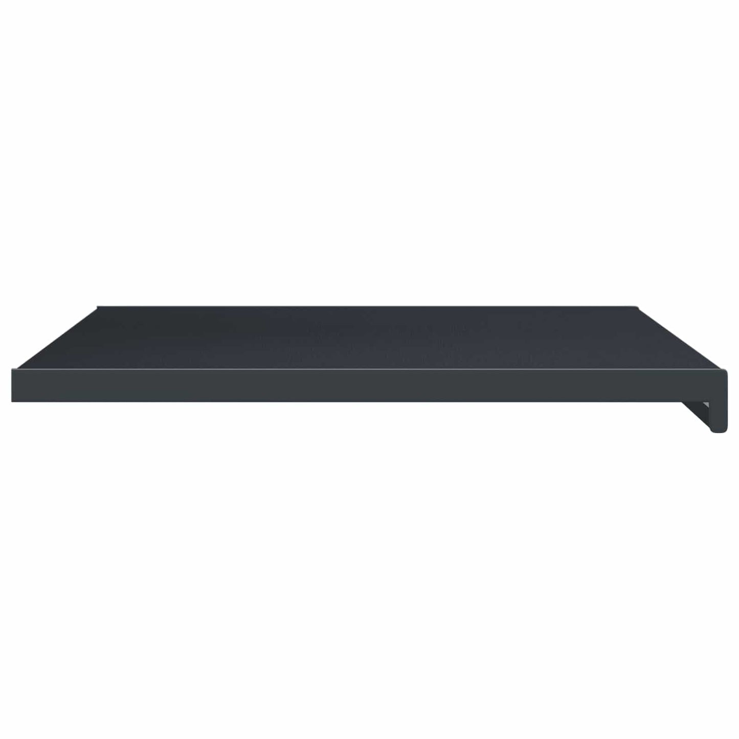 Window Sill Anthracite with wood grain 80 x 50 x 4.5 cm PVC