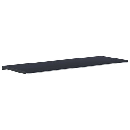 Window Sill Anthracite with wood grain 140 x 50 x 4.5 cm PVC