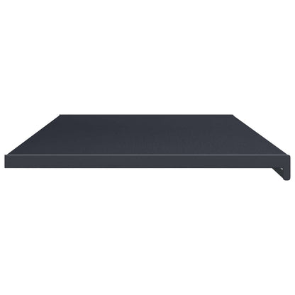 Window Sill Anthracite with wood grain 140 x 50 x 4.5 cm PVC