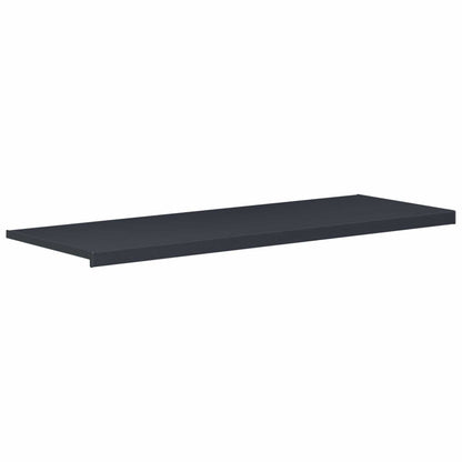 Window Sill Anthracite with wood grain 160 x 50 x 4.5 cm PVC