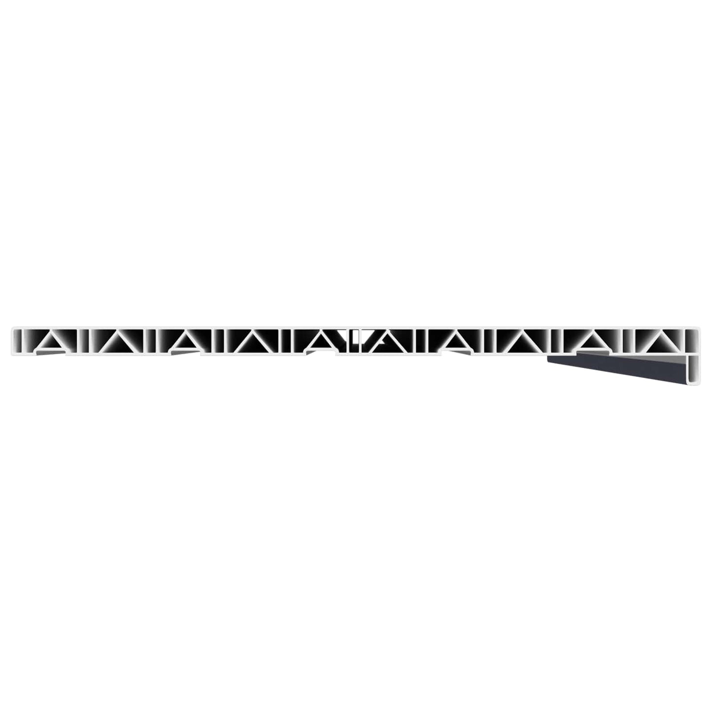 Window Sill Anthracite with wood grain 160 x 50 x 4.5 cm PVC