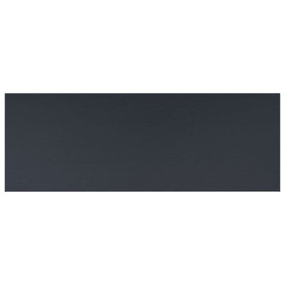 Window Sill Anthracite with wood grain 160 x 50 x 4.5 cm PVC