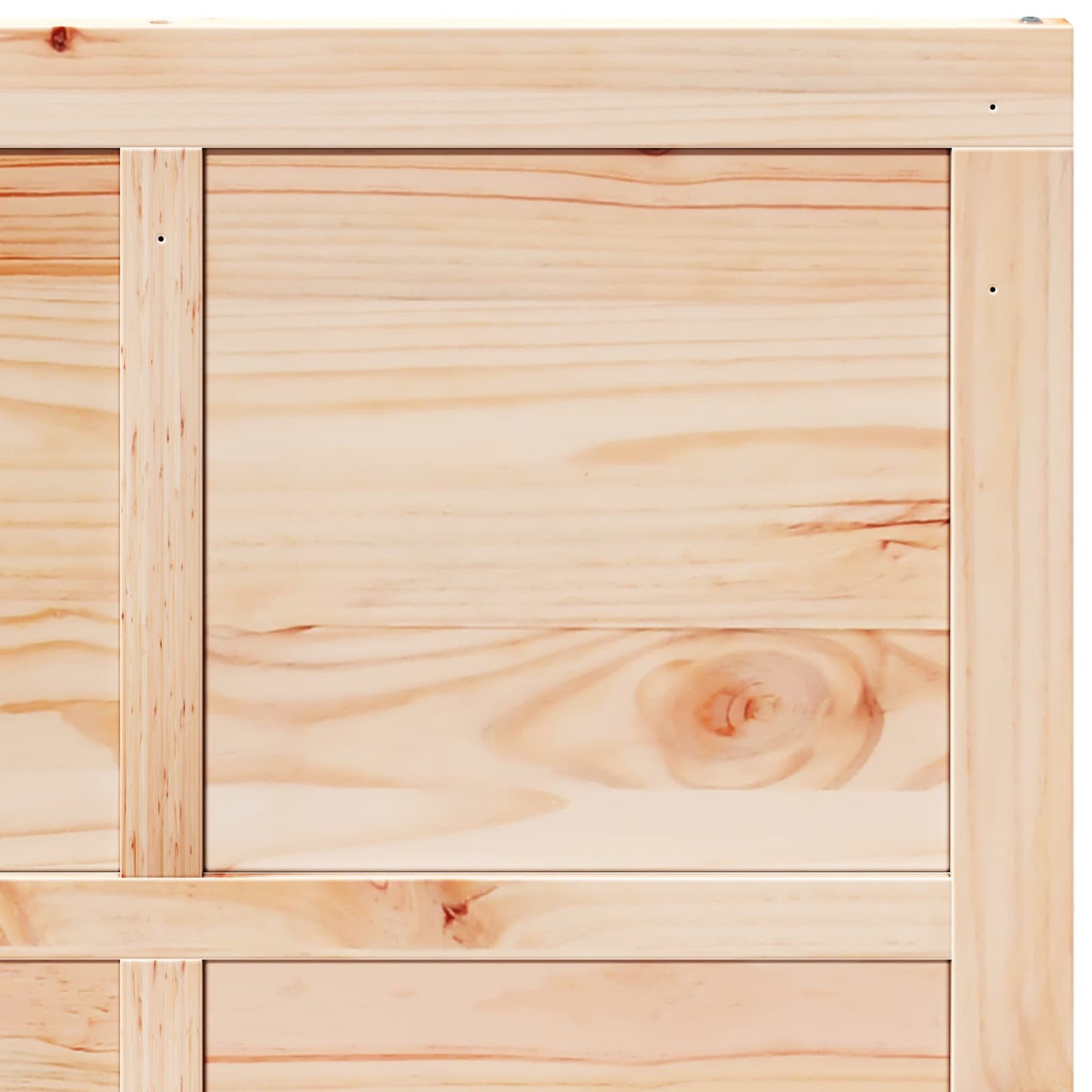 Barn Door Natural 100 x 2.5 x 208 cm Solid Pine Wood