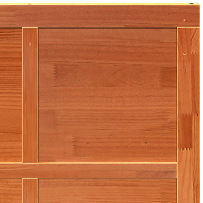 Barn Door Wax brown 80 x 2.5 x 208 cm Solid Pine Wood