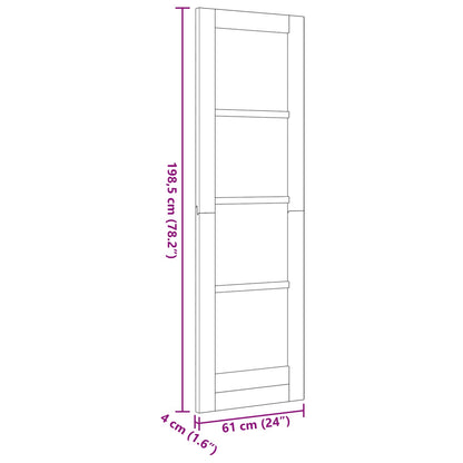 Interior Door Natural 61 x 198.5 cm Plywood