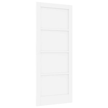 Interior Door White 83 x 202 cm Plywood