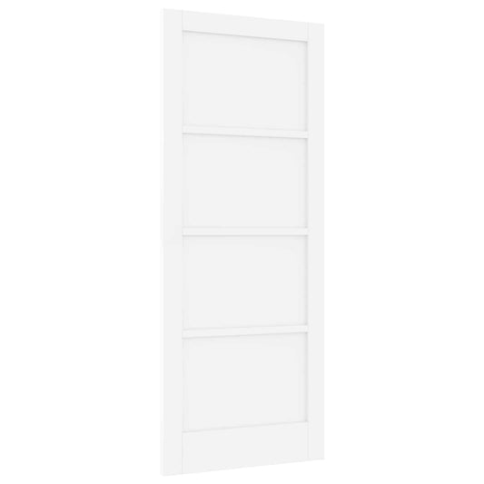 Interior Door 83 x 202 cm Plywood White