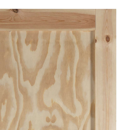 Interior Door Natural 83 x 232 cm Plywood
