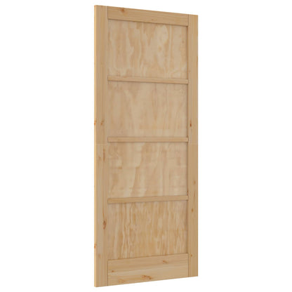 Interior Door Natural 86 x 198.5 cm Plywood