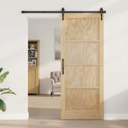 Interior Door Natural 86 x 211 cm Plywood