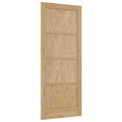 Interior Door Natural 86 x 211 cm Plywood