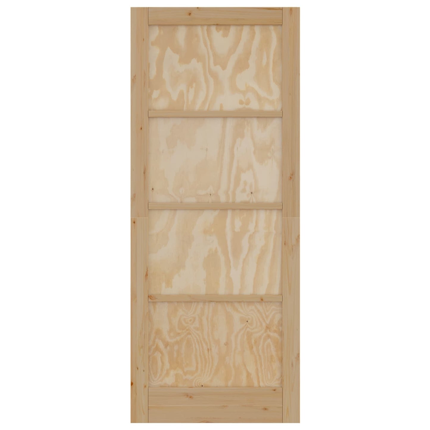 Interior Door Natural 86 x 211 cm Plywood
