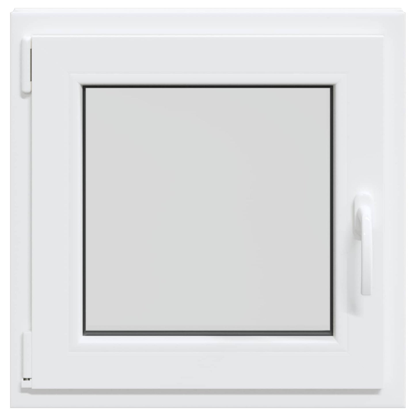 Basement Window RISOR 60 x 60 cm PVC and Glass White