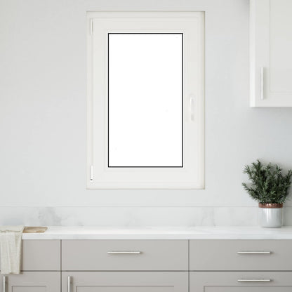 Basement Window RISOR 60 x 80 cm PVC and Glass White