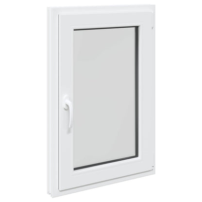 Basement Window RISOR 60 x 100 cm PVC and Glass White