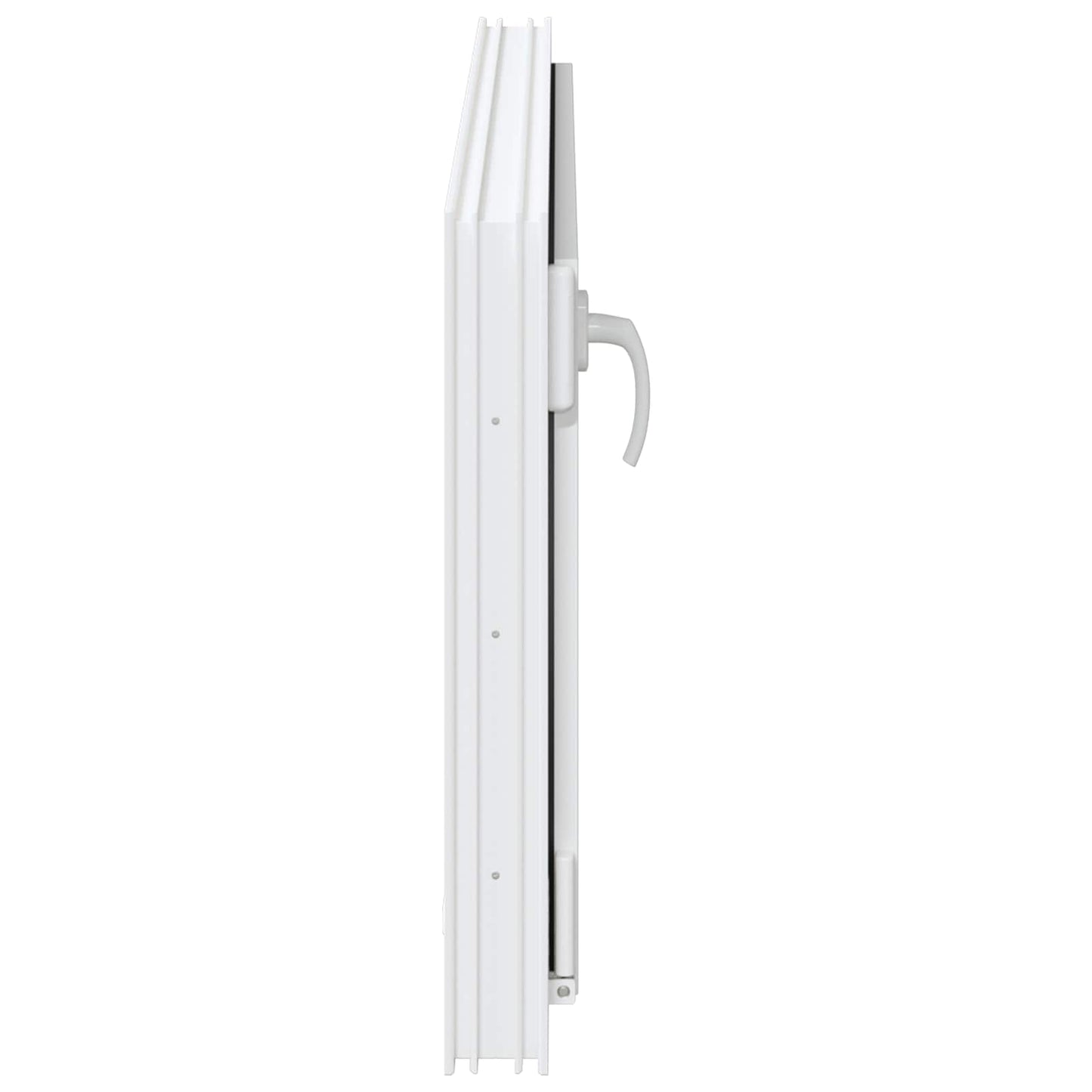 Basement Window RISOR 100 x 50 cm PVC and Glass White