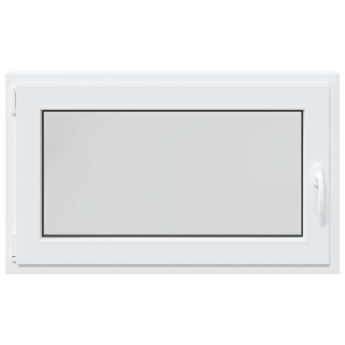 Basement Window RISOR 100 x 70 cm PVC and Glass White
