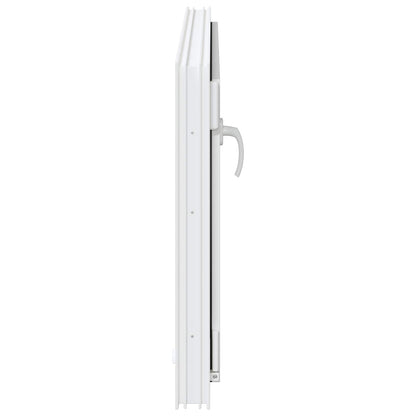 Basement Window RISOR 100 x 70 cm PVC and Glass White