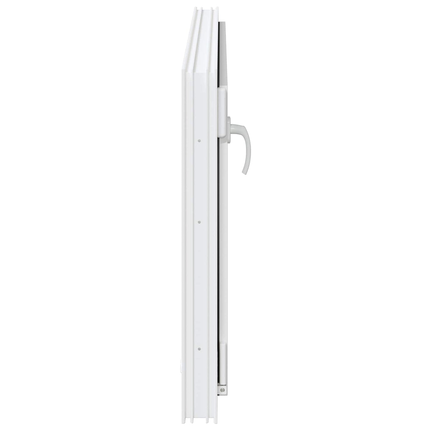 Basement Window RISOR 110 x 50 cm PVC and Glass White
