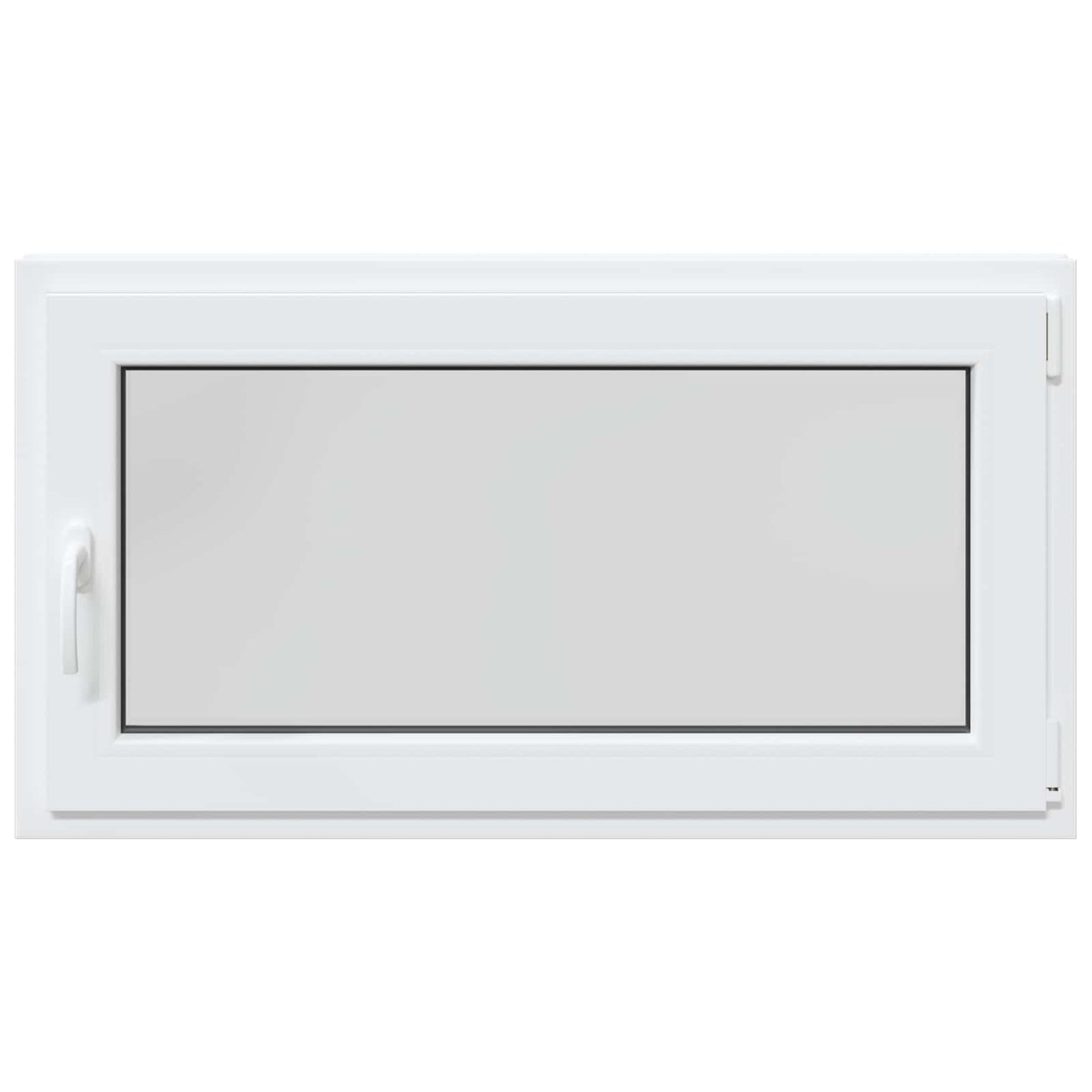 Basement Window RISOR 110 x 60 cm PVC and Glass White