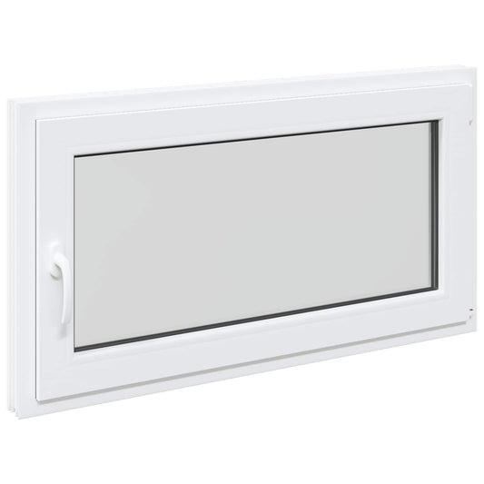 Tilt & Turn Basement Window RISOR 110 x 70 cm PVC and Glass