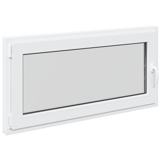 Tilt & Turn Basement Window RISOR 120 x 60 cm PVC and Glass