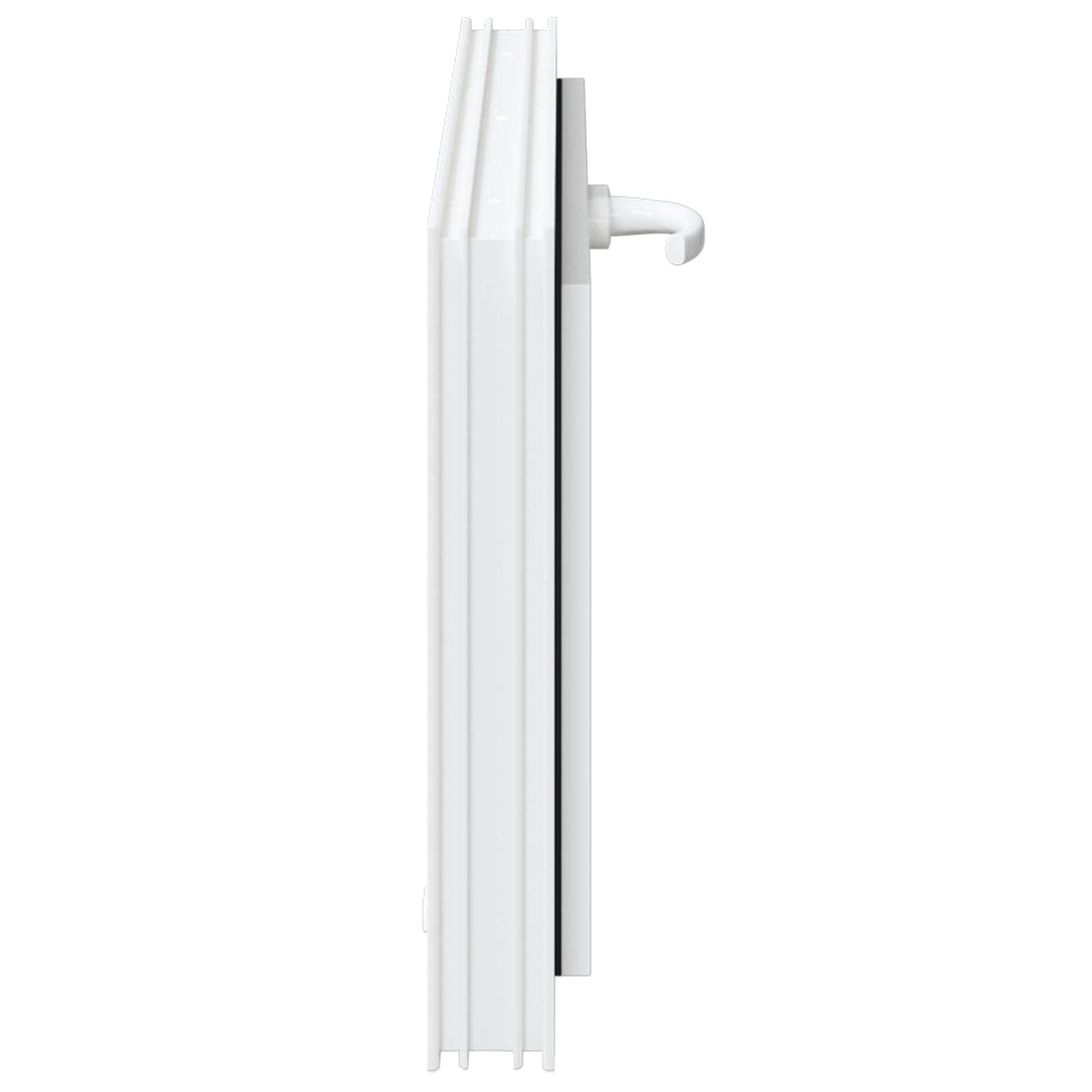 Basement Window Internal Colour White RISOR 80 x 40 cm