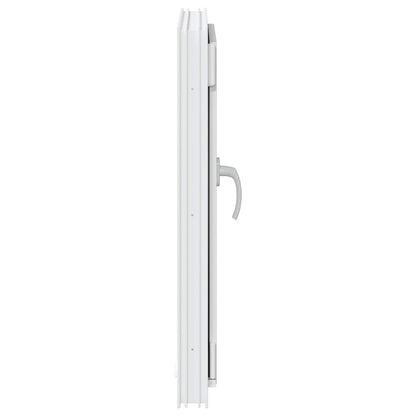 Basement Window RISOR 50 x 75 cm PVC and Glass White