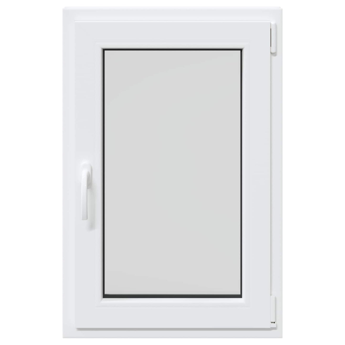 Basement Window RISOR 60 x 90 cm PVC and Glass White